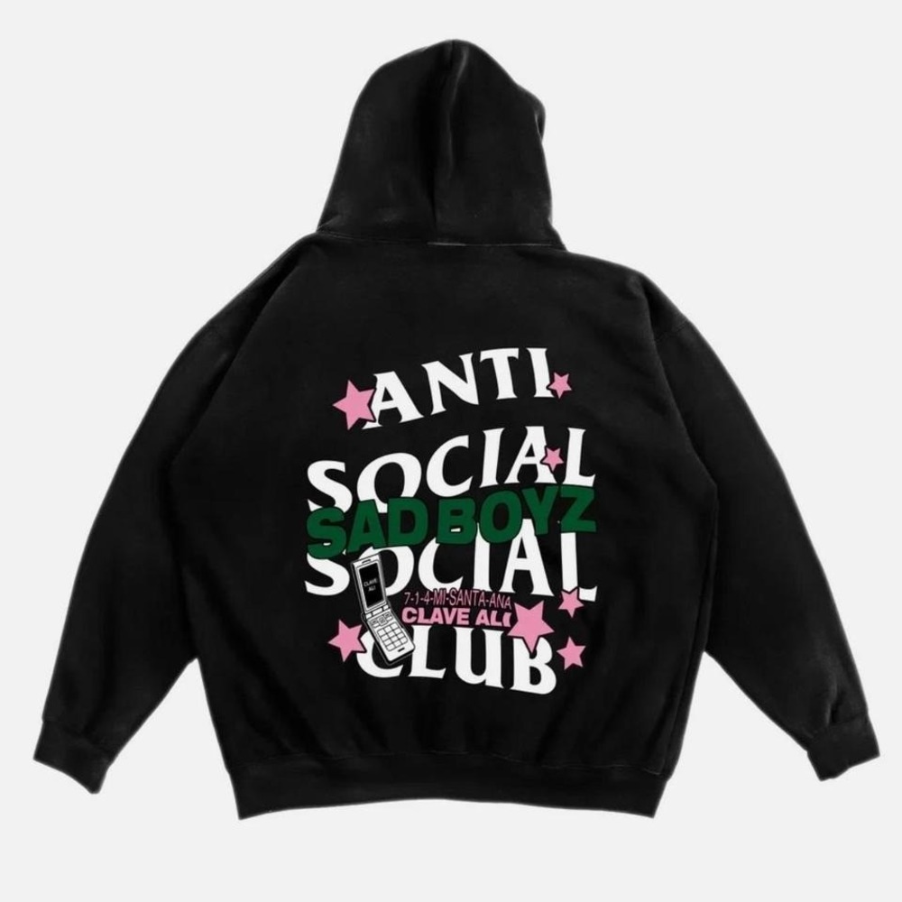 Anti Social Social Club x Clave Ali "Sad Boyz" Hoodie
